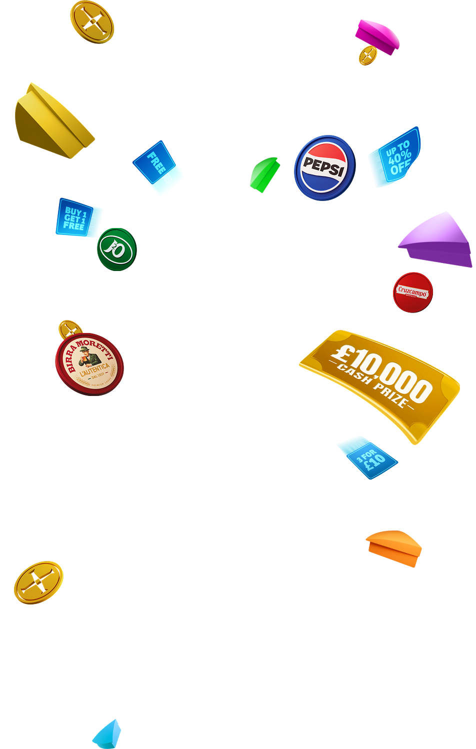 Prizes, Tokens and Wedges